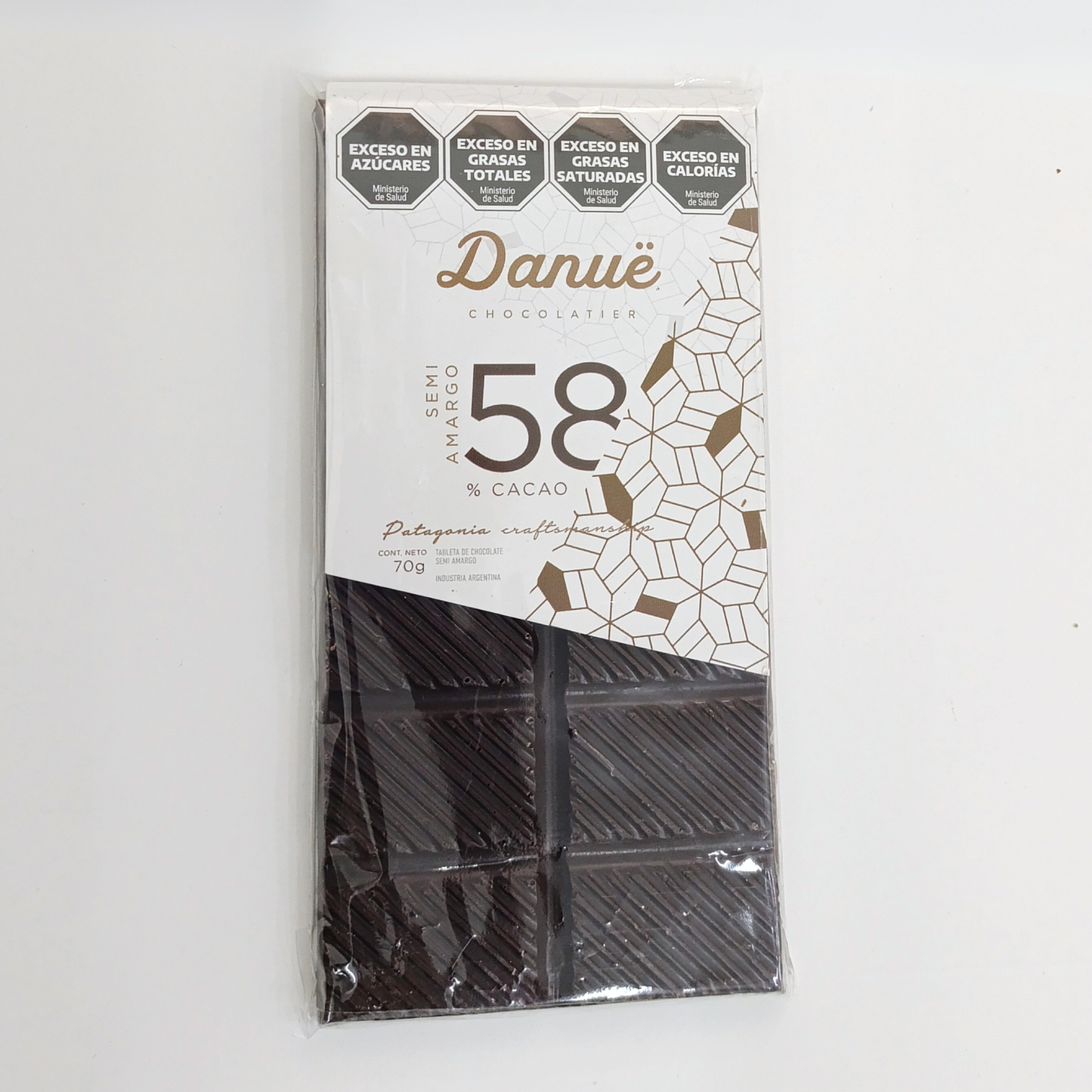 Tableta XL Chocolate Semiamargo 58% 70gr