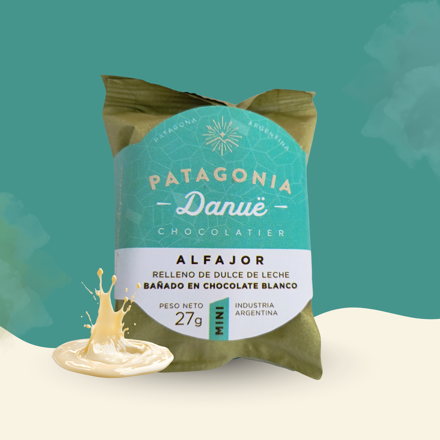 Mini Alfajor Chocolate Blanco