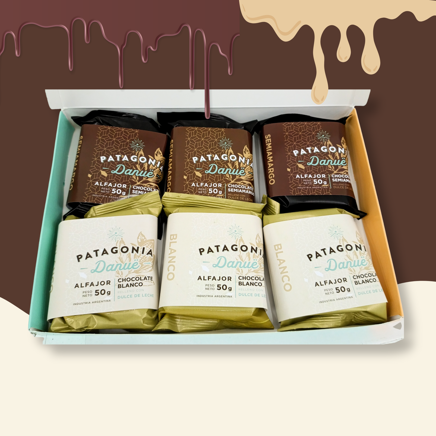 Caja x6 Alfajores Mixtos