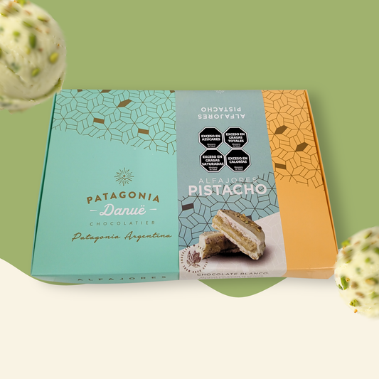 Caja x6 Alfajores de Pistacho