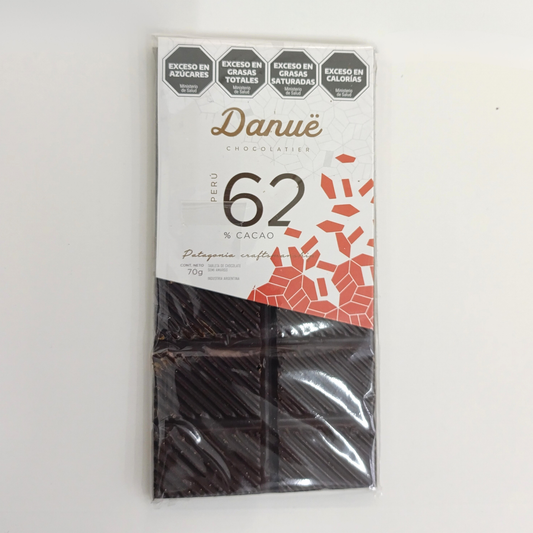 Tableta XL Perú 62% Cacao 70gr